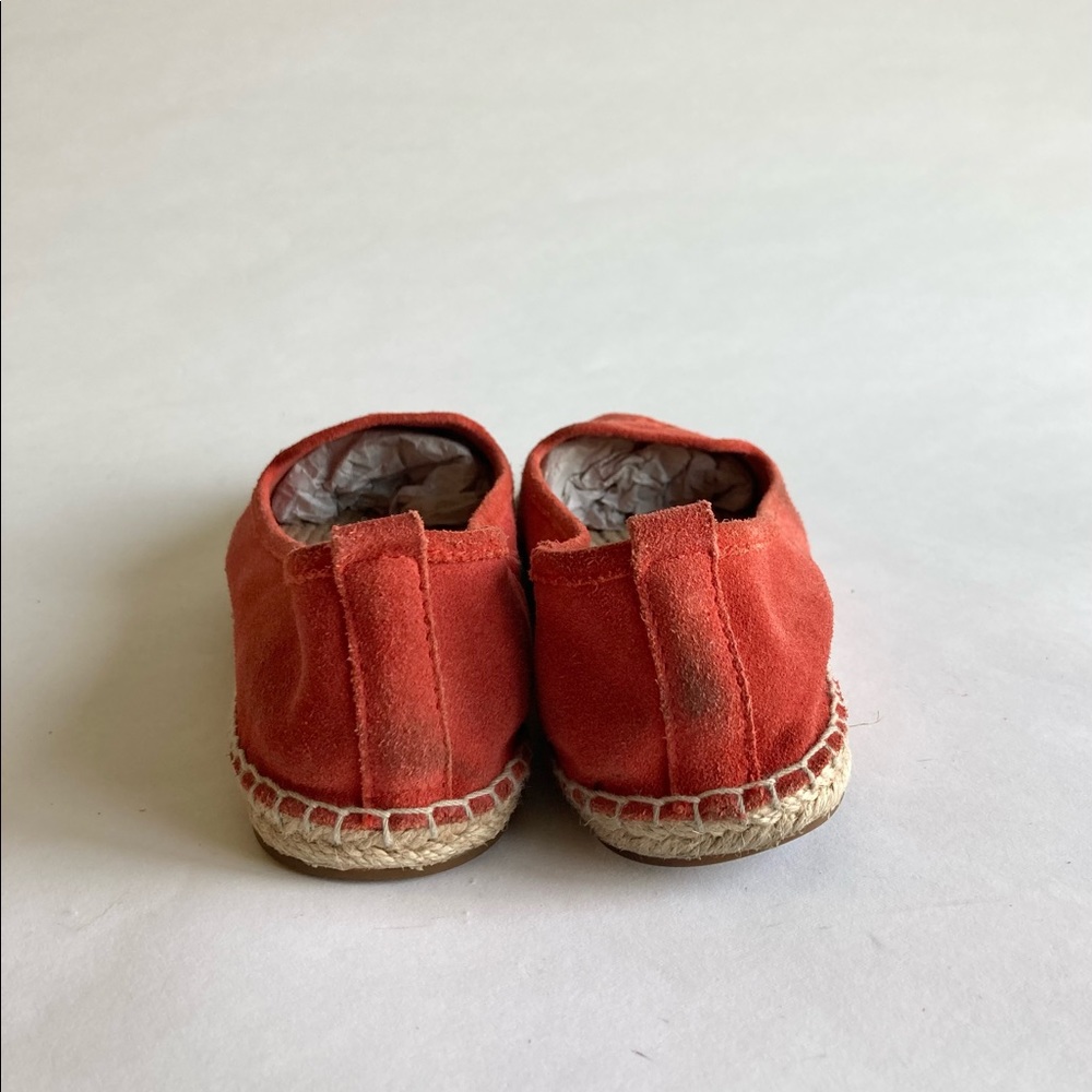 Michael Kors Red Suede Flats Espadrilles size 8.5 - Picture 6 of 13